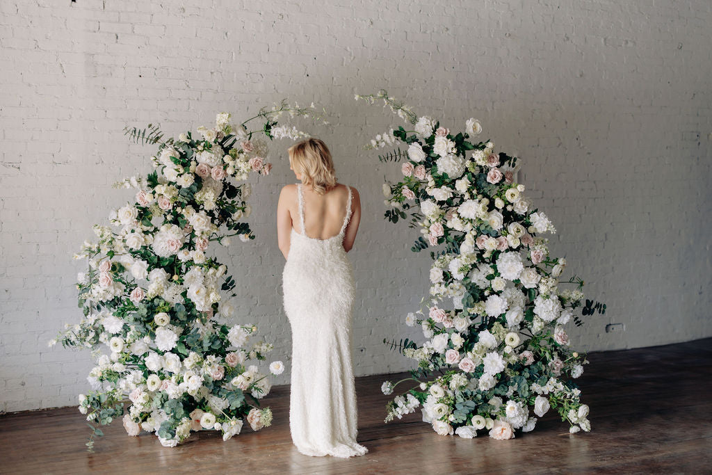 The Cecilia Floral Pillars
