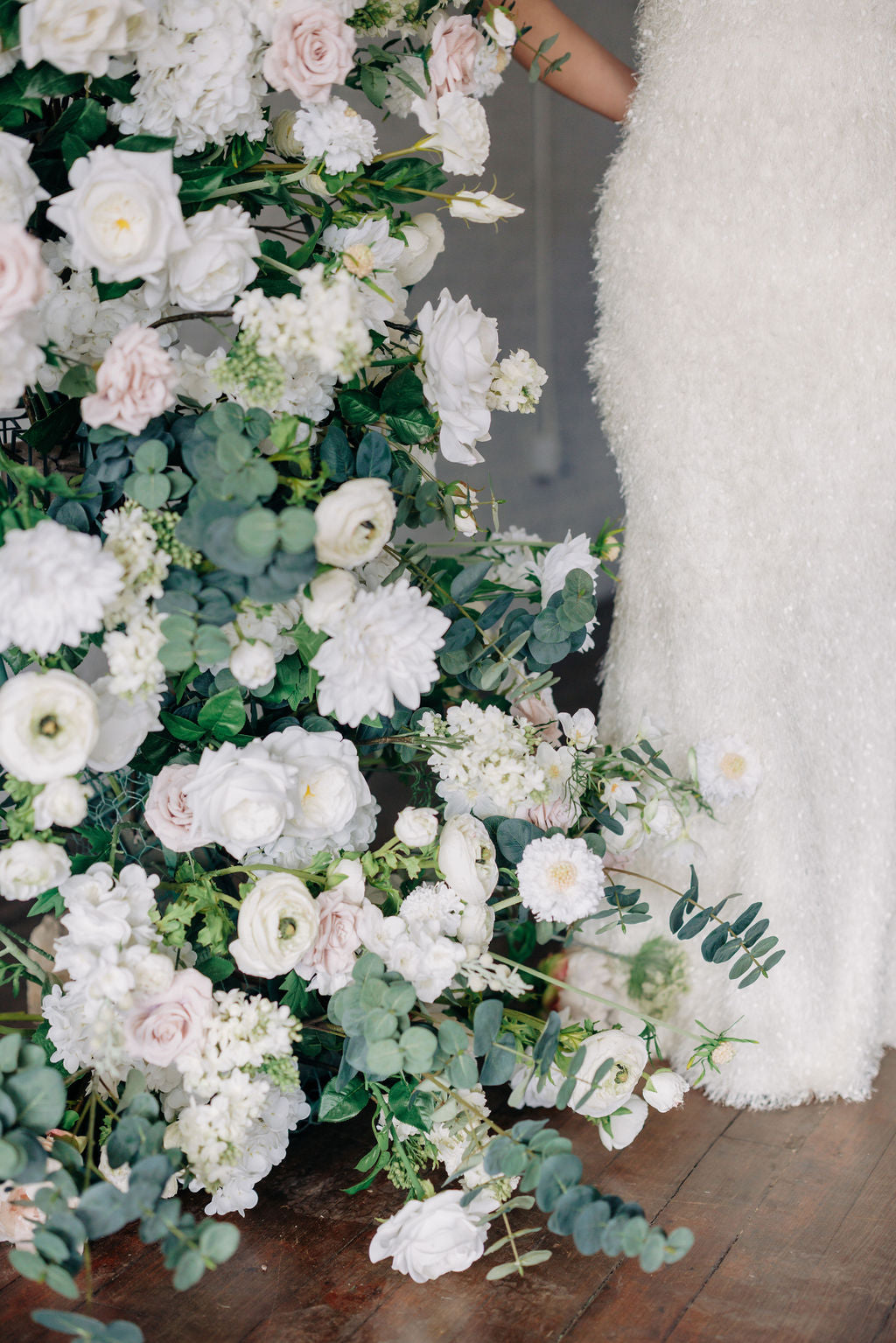 The Cecilia Floral Pillars