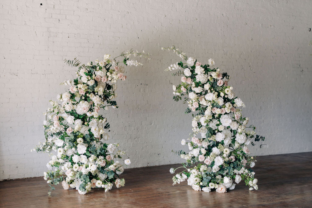 The Cecilia Floral Pillars