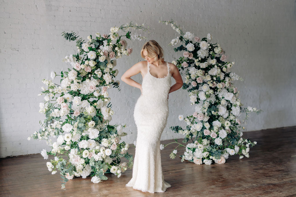 The Cecilia Floral Pillars